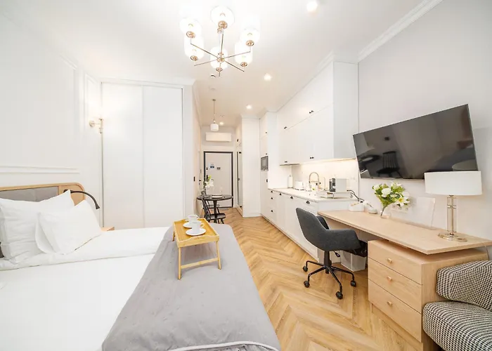 Kosciuszki - Terrace, Aircon, Location - By Rentujemy Appartement Krakau